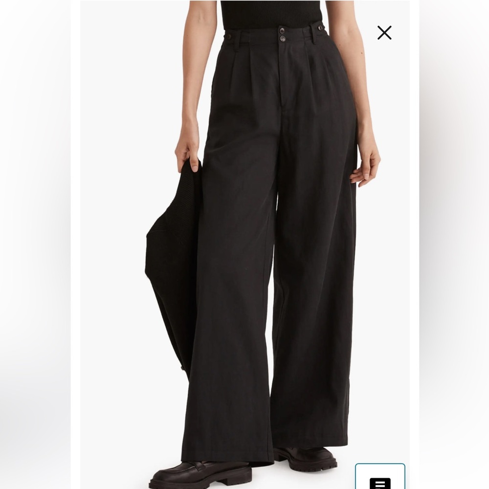 Madewell The Petite Harlow Wide Leg Pant size 6p